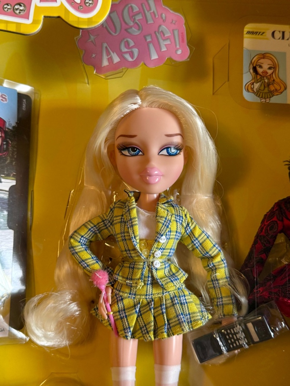 Cher Fashion Doll in Yellow Plaid Outfit - Blonde